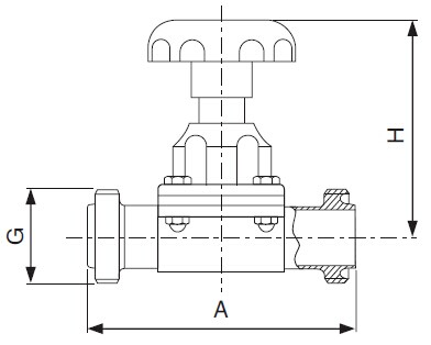 sanitary-threaded-diaphragm-valve-rjt