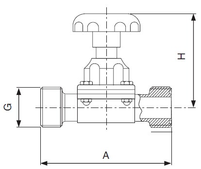 sanitary-threaded-diaphragm-valve-sms